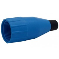 Amphenol AC-NUT-BLU | Tapa Trasera Plástica Azul XLR