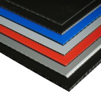 Penn Elcom M865007 | Panel de Polipropileno liviano negro 7mm