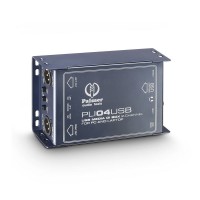PALMER PLI04USB | Caja de 2 Canales con Inyección Directa con USB y Aislador de Linea