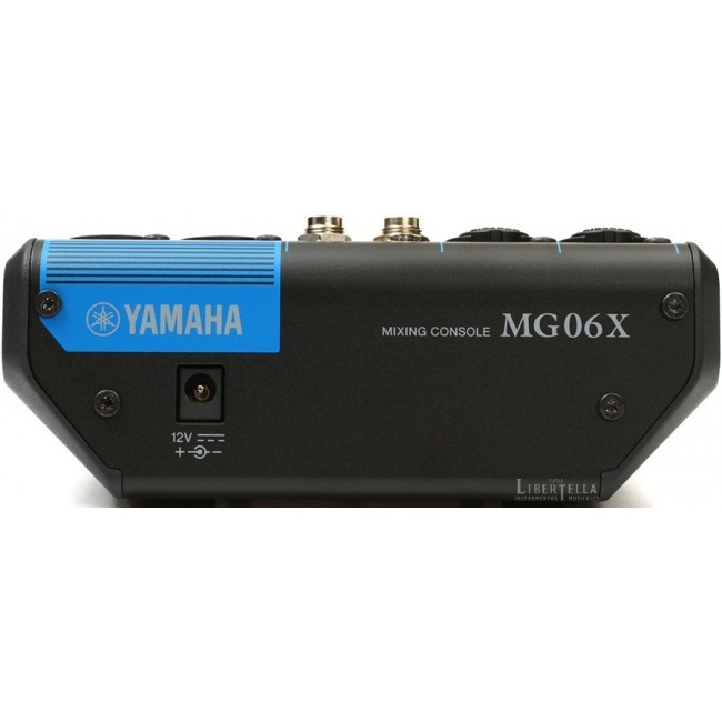 YAMAHA MG06X | Mezclador de 6 canales